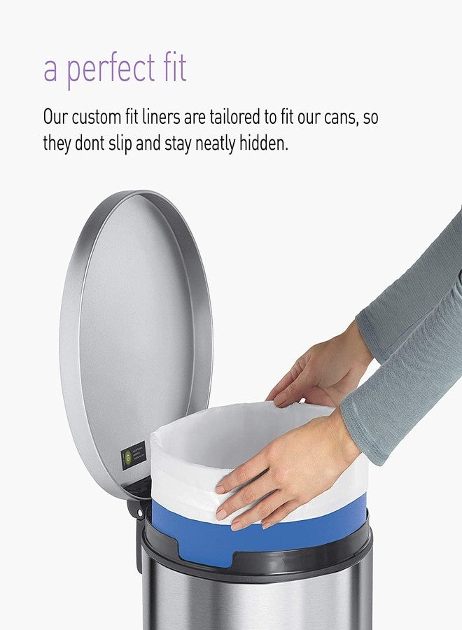 simplehuman Custom Fit Trash Can Liner C (20 ct), 3-pack - Image 2